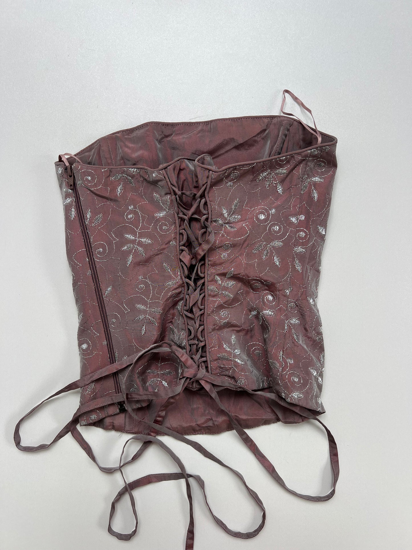 00s purple corset cami- size XS