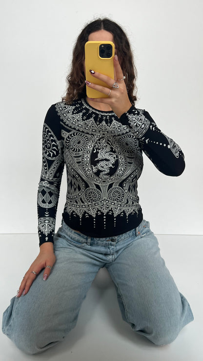 00s Morgan De Toi black top- size S