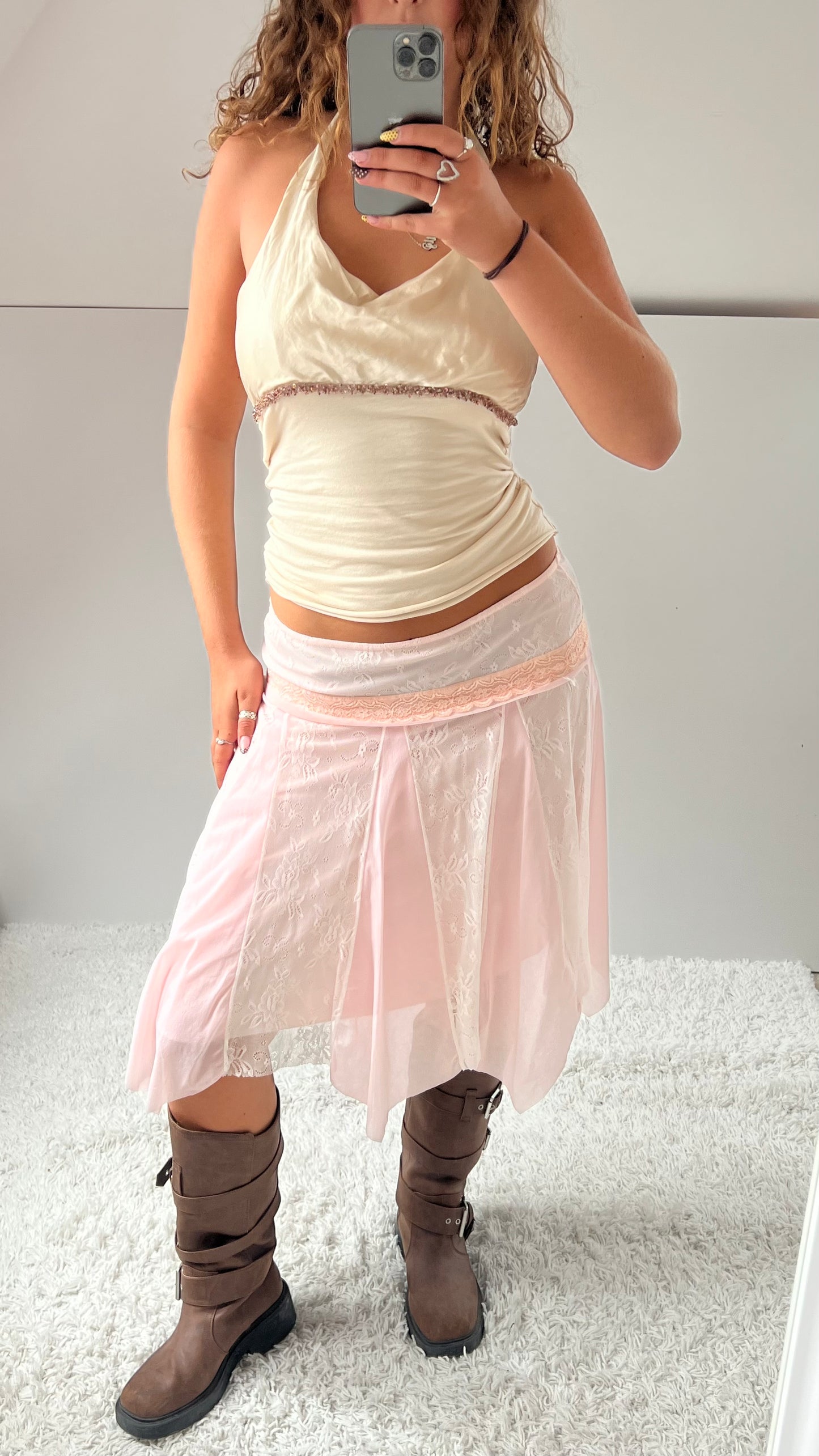 00s Morgan De Toi pink fairy skirt- size M