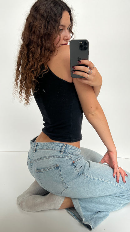 00s black Morgan tank top- size S