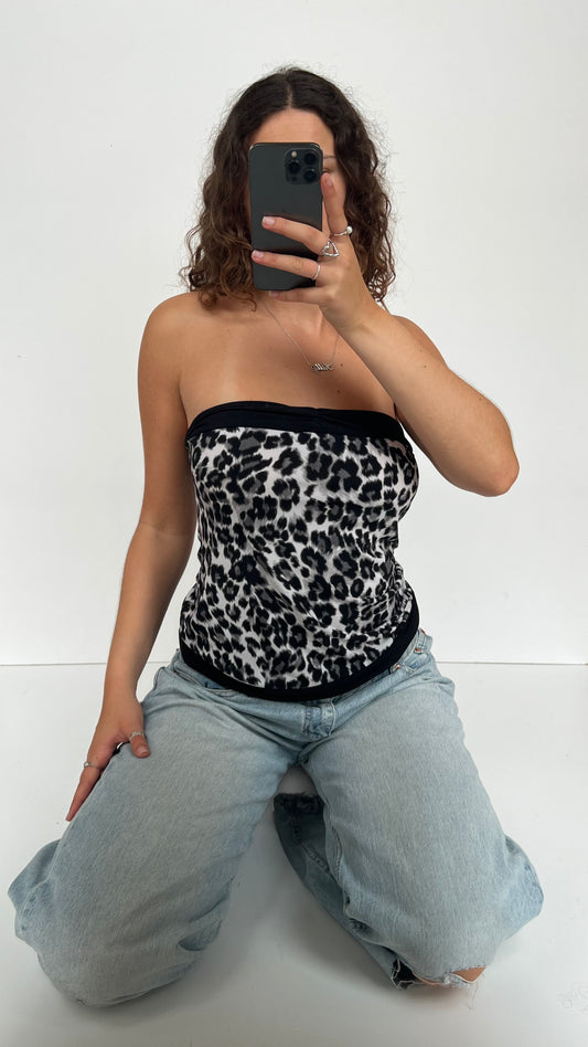 00s leopard print cami- size M