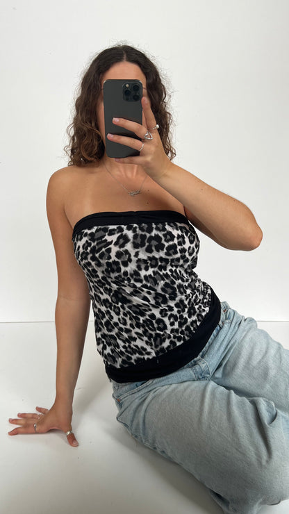 00s leopard print cami- size M