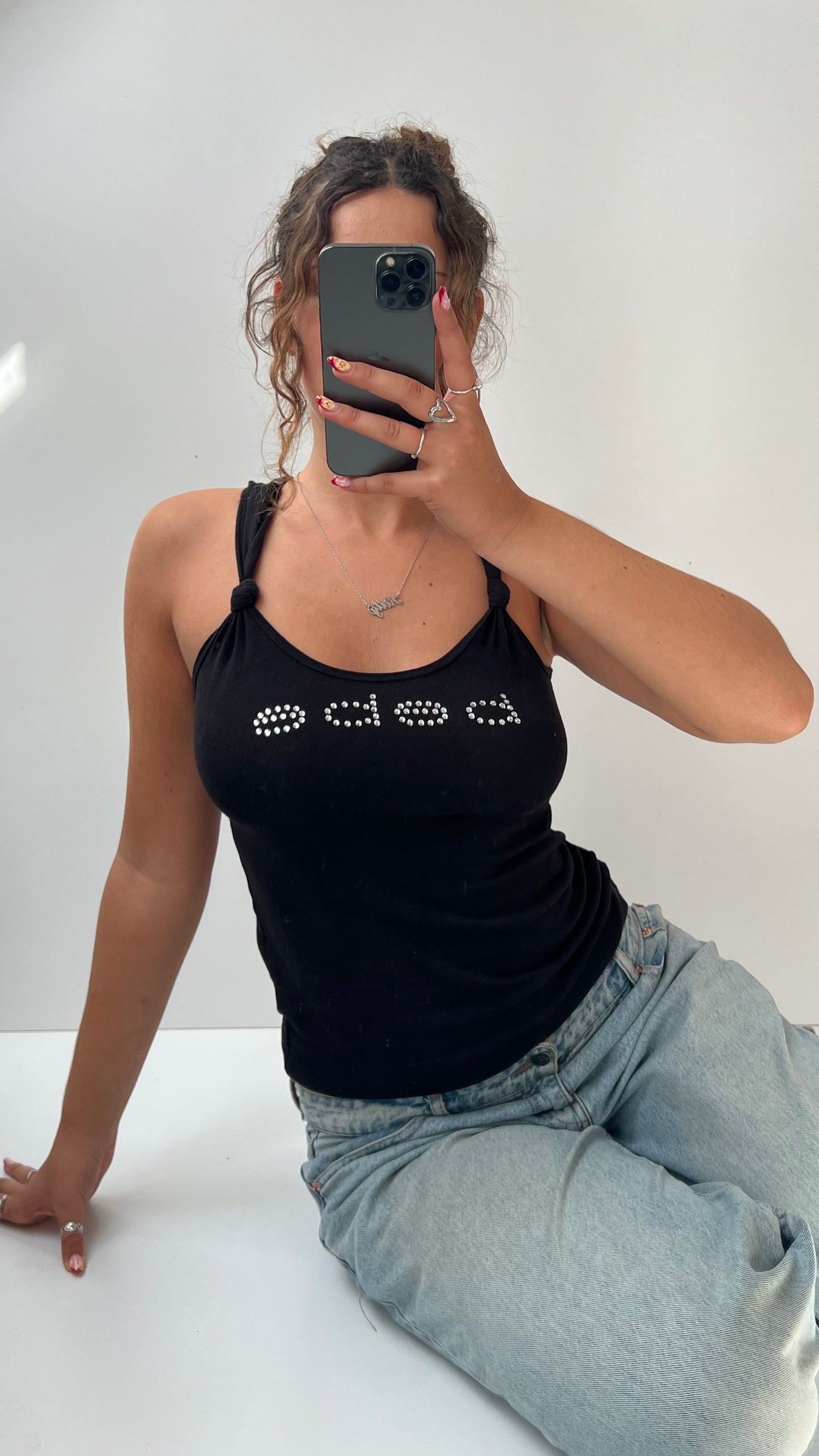 00s black Bebe cami- size S/M