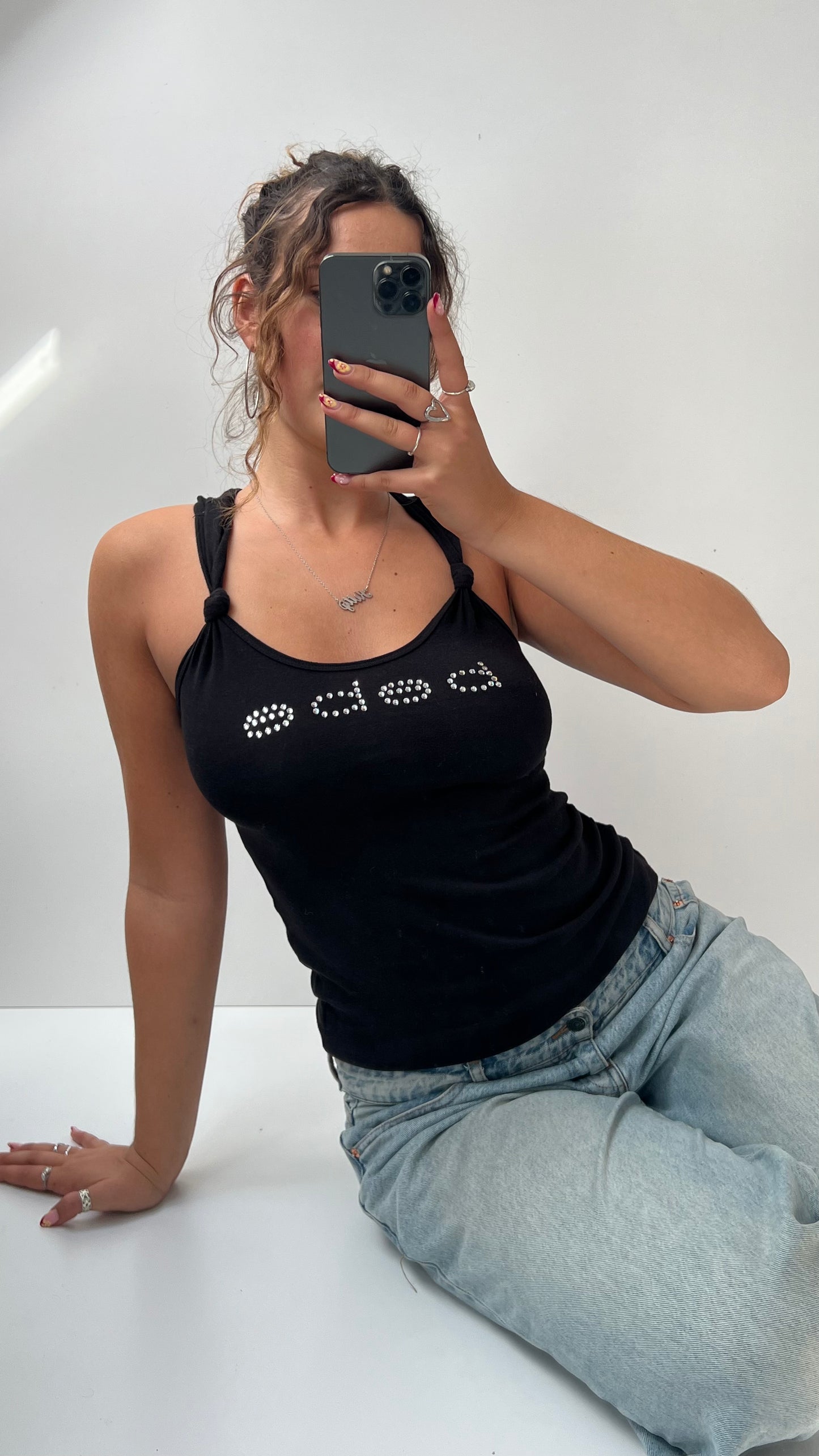 00s black Bebe cami- size S/M