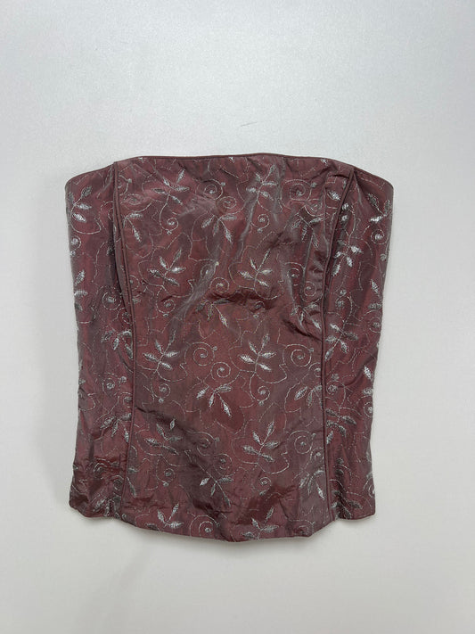 00s purple corset cami- size XS