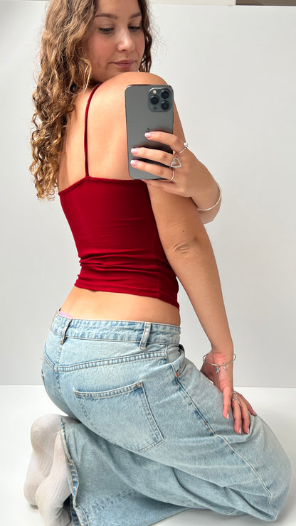 00s red o ring cami- size S
