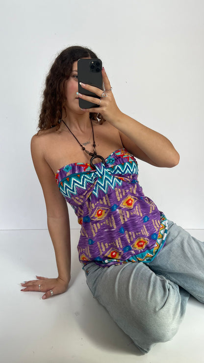 00s purple babydoll cami- size XL