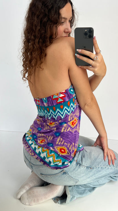 00s purple babydoll cami- size XL