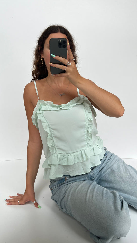 00s teal cami- size L