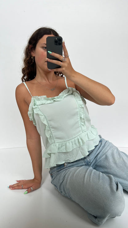00s teal cami- size L