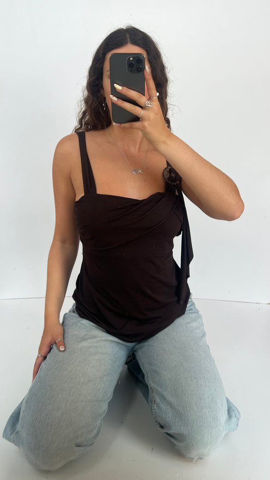 00s brown cami- size M