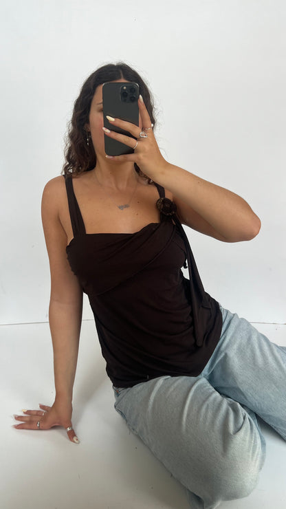 00s brown cami- size M