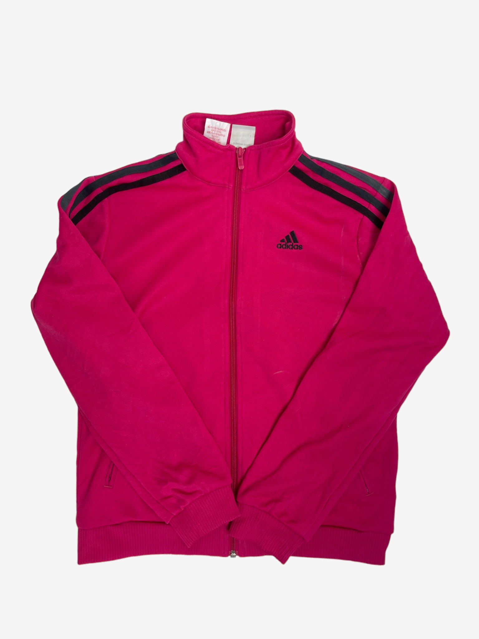 Vintage hot pink adidas track jacket size M Kitty Love Vintage